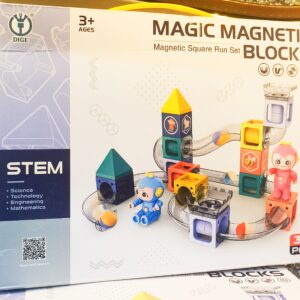 Magnetic Tiles Marble Run for Kids